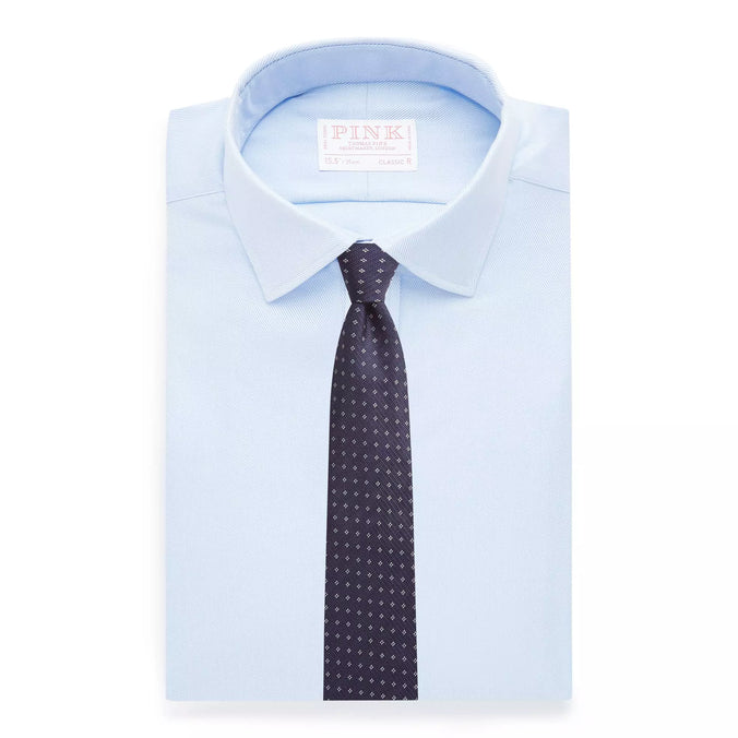 Pale Blue Classic Fit Royal Twill Formal Shirt